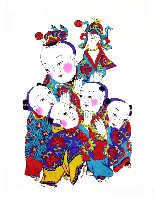 五子夺盔